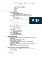 Assessment of DSH & Suicide Risk