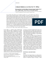 Effect of Streptozotocin-Induced Diabetes On Rat Liver Na /K - Atpase