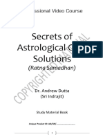 Secrets of Gem Stone Astrology