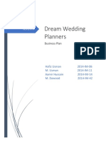 Dream Wedding Planners (Business Idea)