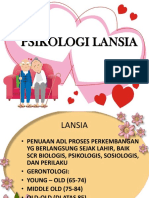 Psikologi Lansia