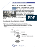 Determination of Carbon in Fly Ash