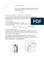 Electron Diffraction and Crystal Structure: Which Gives