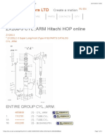 ZX200-3 CYL. ARM Hitachi HOP Online - Part Catalog