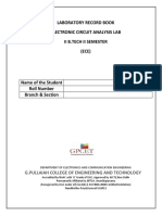 Eca Lab Manual