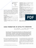 Coke Formation in Catalytic Cracking