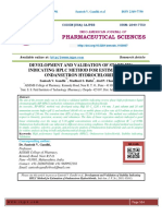 Development and Validation of Stability Indicating HPLC Method For Estimation of Ondansetron Hydrochloride