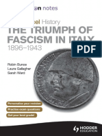 My Revision Notes Edexcel As History The Triumph of Fascism in Italy, 1896-1943