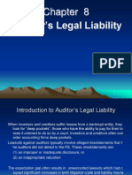 Chapter 08 Auditor's Legal Liability