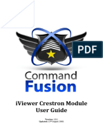 CommandFusion IViewer Crestron Module User Guide v1.0.1