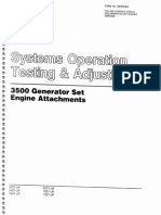Systems Operation Testing Adjusting 3500 Generator Set Engine Attachments
