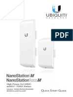 High-Power 2X2 Mimo Airmax Tdma Station: Models: Nsm2/Nsm3/Nsm365/ Nsm5/Locom2/Locom5