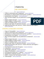 Automobile Engineering - Lecture Notes, Study Material and Important Questions, Answers 