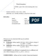 Word Formation PP PDF