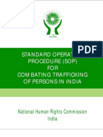 STANDARD OPERATING PROCEDURE (SOP) FOR COMBATING TRAFFICKING OF PERSONS IN INDIA - Sop - CTPI - 19012018