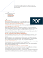 2006 2005 2004 2003 2002 Chronology Arbed Chronology Usinor: Merger Process