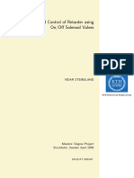 Modeling and Control of Retarder Using On/Off Solenoid Valves