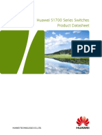 Huawei S1700 Series Switches Product DataSheet