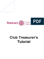 Rotaract Club Treasurer Tutorial