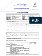 ةسدنهلا ةيلك ءاضفلا و ناريطلا ةسدنه مسق Aerospace Engineering Department Aerospace Engineering Programme ةرهاقلا ةعماج