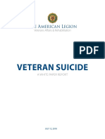 American Legion White Paper On Veteran Suicide