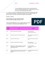 Relative Clauses: María Susan Alva Carmona Licenciatura en Nutrición