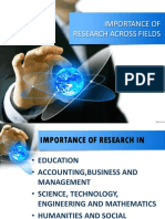 Importance of Research