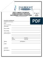 DIKTI Fulbright SR Application Form
