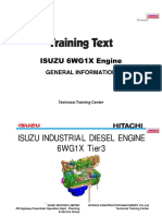 HITACHI Training Text Engine Isuzu 6WG1X PDF