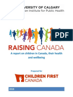 Raising Canada Report For Children First Canada