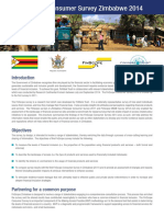 Finscope Survey Zimbabwe - Consumer2014 PDF