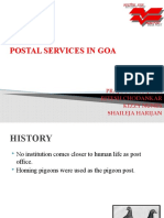 Postal Services in Goa