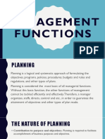 Management Functions