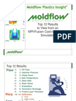 Top12-Results From Moldflow