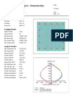 XTRACT Analysis Report - Demonstration: Section Details