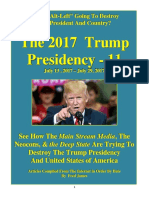 Trump Presidency 11 - July 13, 2017 - July 29, 2017