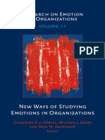 (Research On Emotion in Organizations) Charmine E. J. Hartel, Wilfred J. Zerbe, Neal M. Ashkanasy (Eds.) - New Ways of Studying Emotions in Organizations-Emerald Group (2015)