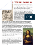 Leonardo Da Vinci Reading PDF