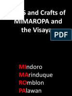 ART 7 - Arts and Crafts of MIMAROPA and Visayas