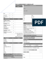 Dengue Assessment Checklist