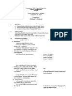 Table Tennis Lesson Plan