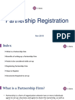 Partnership Firm Registration - Partnership Firm Registration Documents Required