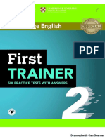 FCE First Trainer 2018