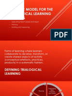 Trialogical Learning Process Model (Stage 1 - Stage 3)