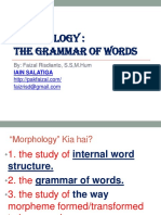 Understanding Morphology by MR - Faizal