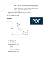 Penyelesaian:: P (Bar)