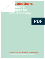Journaling Prompts For Self-Discovery: 38 Questions