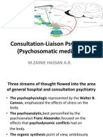 Consultation-Liaison Psychiatry (Psychosomatic Medicine) : M.Zainie Hassan A.R