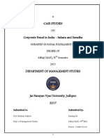 Case Study Sahara and Saradha B S