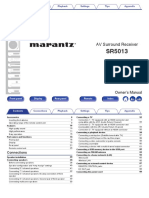 SR5013U ENG PDF UG v00 PDF